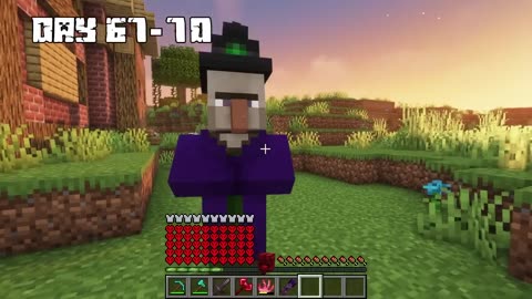 I Survived 100 DAYS as a BLOOD GOLEM in HARDCORE Minecraft!