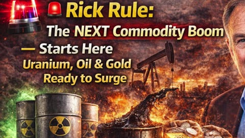 🚨 Rick Rule: The NEXT Commodity Boom Starts Here — Uranium, Oil & Gold Ready to Surge