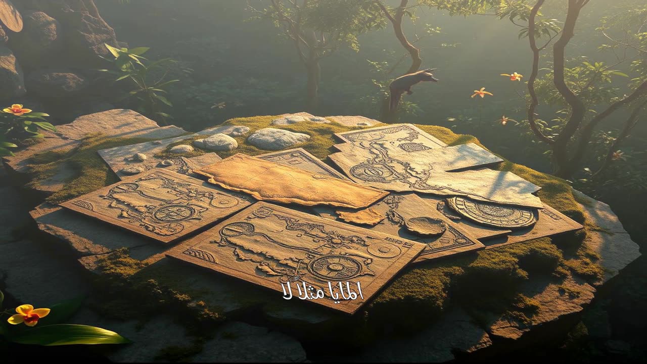 رموز أسطورية! اكتشافات مذهلة في خرائط قديمة ️ #خرائط_قديمة #رموز_أسطورية #اكتشافات_مذهلة