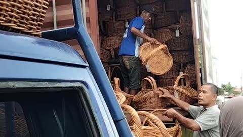 Export Import Rattan Basket