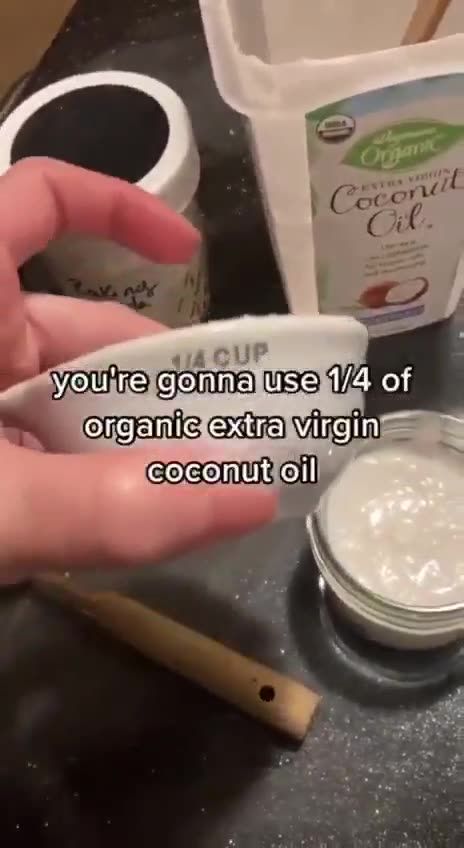 How To Make Homemade Coconut Oil ToothPaste