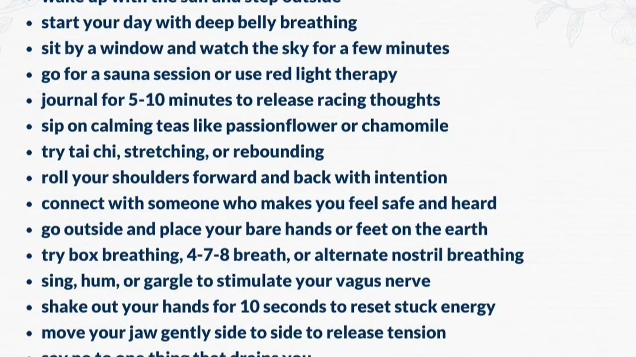 How to Reset Your Nervous System with Eden's Living TV ch 16 WYBU