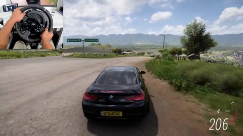 BMW M6 Coupe - Mercedes-AMGbC63 S Coupe - Forza Horizon 5 Thrustmaster T300RS gameplay