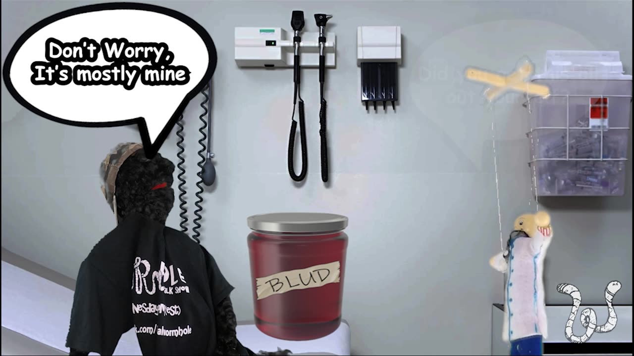 Do you think the doctor asked for it? #wormholesitcom #puppets #parody #skitcomedy