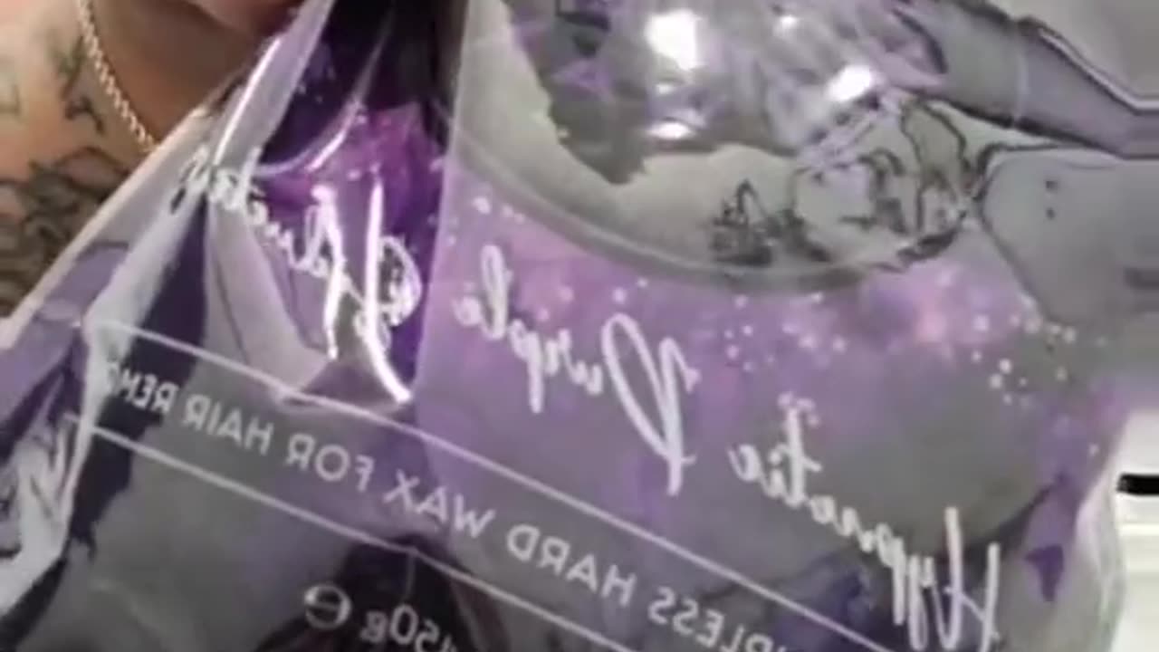 Unboxing Sexy Smooth Hypnotic Purple Seduction Hard Wax | Professional Waxing @amorajstudios