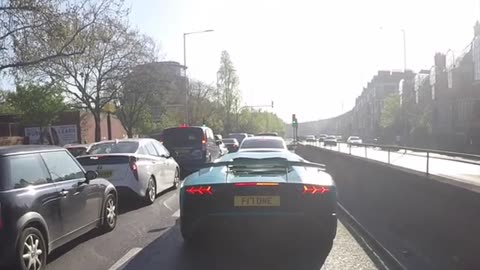 Morning Walk with friends from the Lamborghini Aventador community