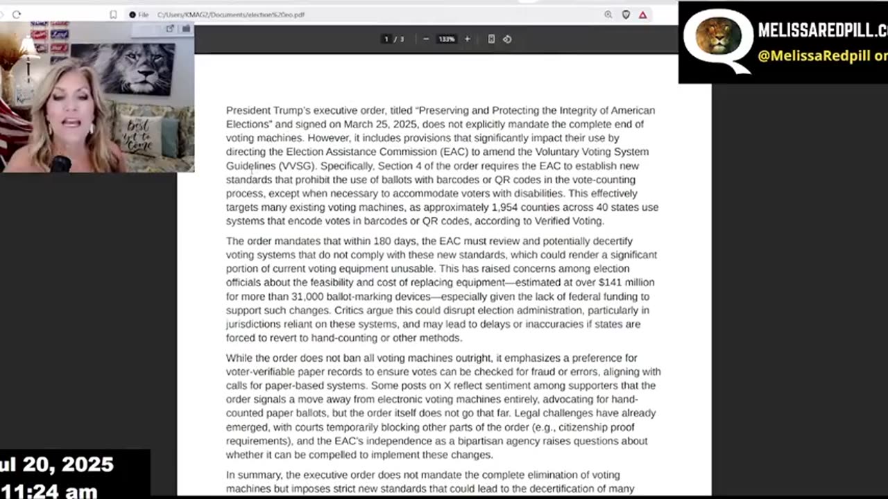 PANIC in DC! RussiaGate & Epstein Sunday 7-20-25 11 AM CST