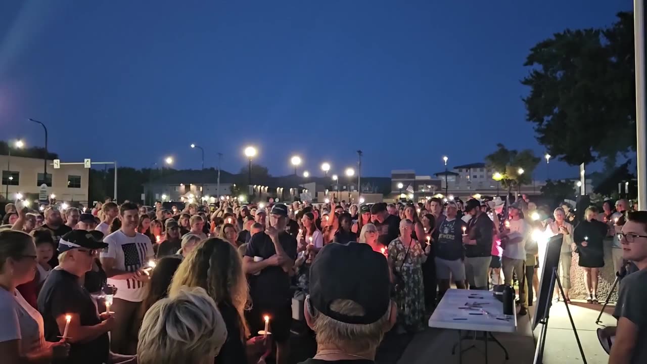 Beautiful Display of Faith and Patriotism