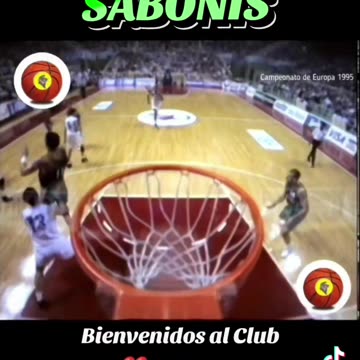 LA VISIÓN DE ARVYDAS SABONIS! "Yugoslavia vs Lituania" FINAL EUROBASKET'95