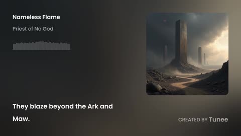 Tunee (AI generated) - Nameless Flame (melodic death metal)