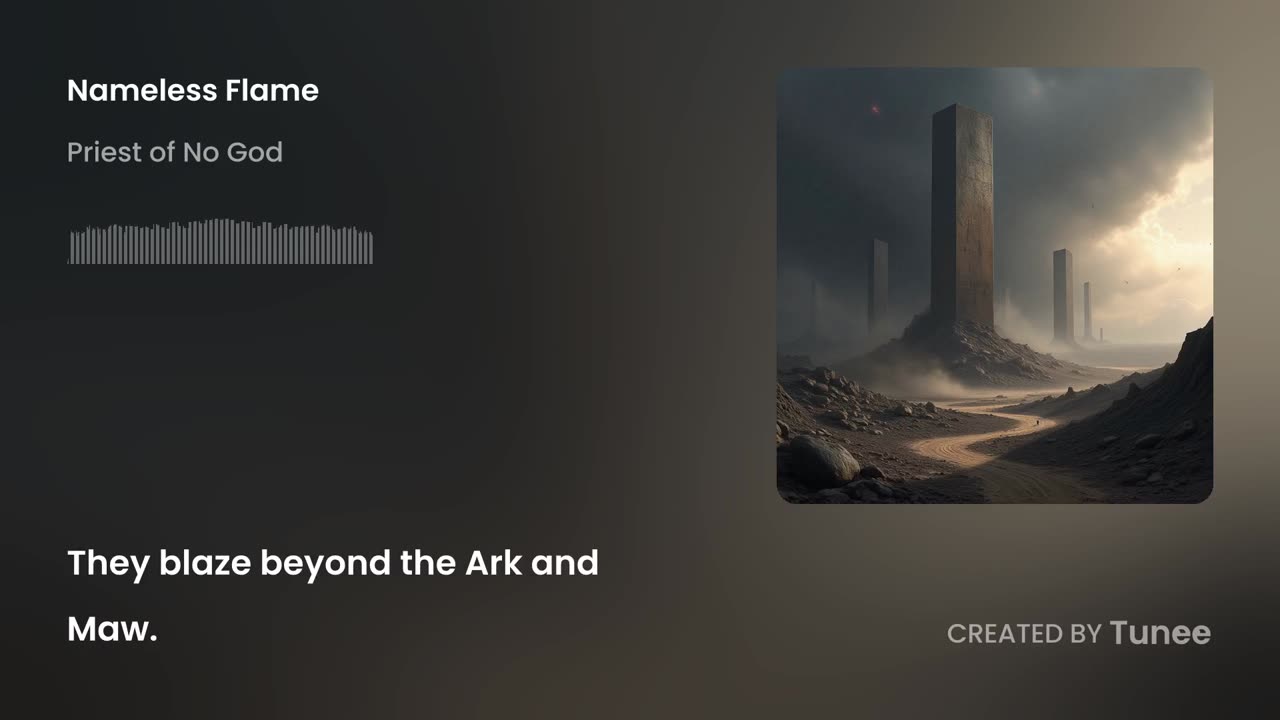 Tunee (AI generated) - Nameless Flame (melodic death metal)