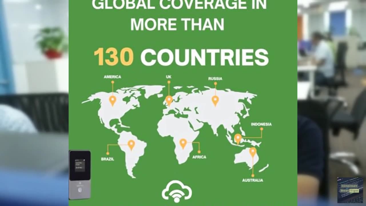 GlobLinker Cloud Portable WiFi Hotspot for Travel | 4G LTE Mobile Internet (USA
