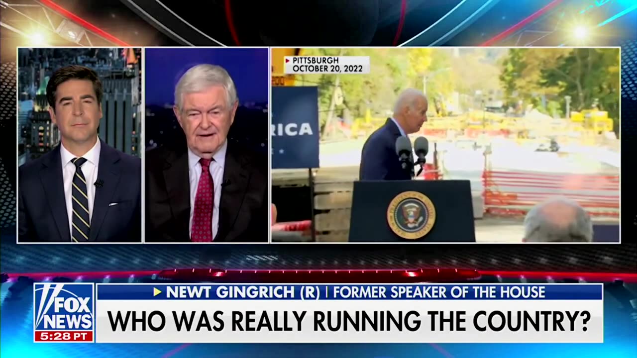 Newt Gingrich Says Special Committees Must Probe Biden's White House Years
