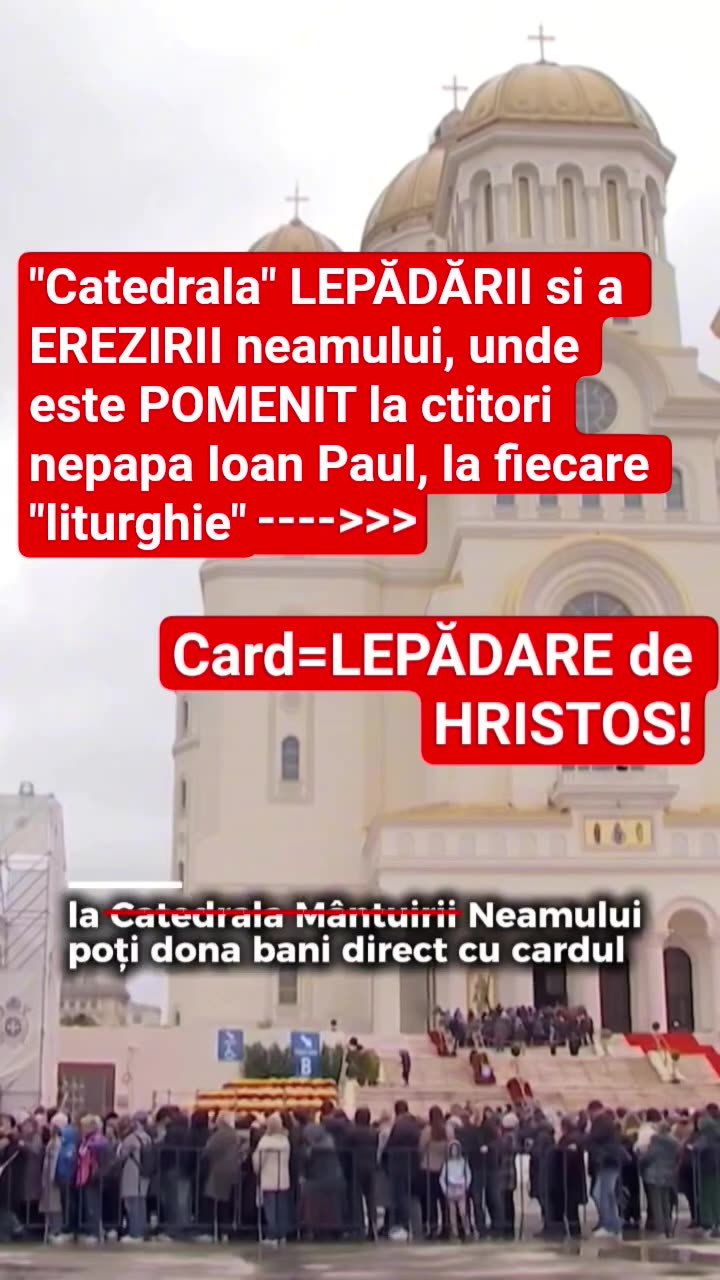 "Catedrala" LEPADARII NEAMULUI acum si prin POS, card666=drac cu cip666, octombrie 2025