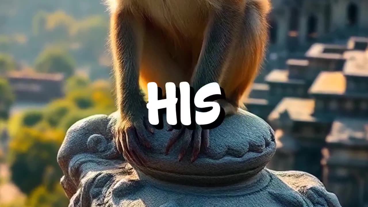 Max The Monkey At Angkor Wat