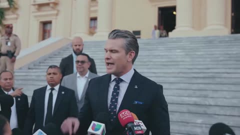 Hegseth announces that President Trump has ordered him to deploy another 500 National Guardsmen