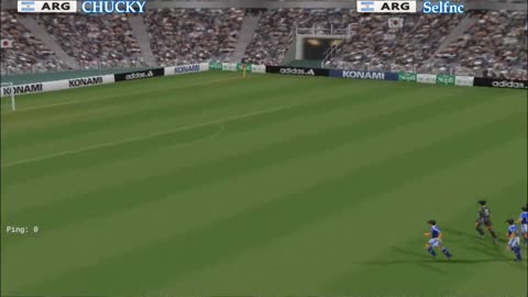 World Soccer Jikkyou Winning Eleven 4 - CHUCKY vs Selfnc
