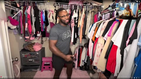 reacting to Donn & Decia Putting on ONE of MY FIANCÉS OUTFITS to POP OUT AT THE MALL in 🤣