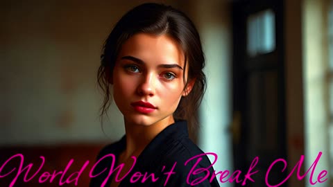 COUNTRY. Song The World Won't Break Me..