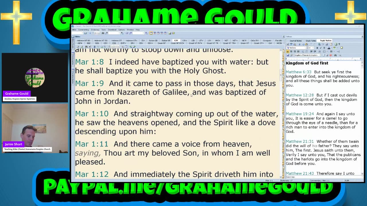 Jamie & Grahame discuss Free Grace