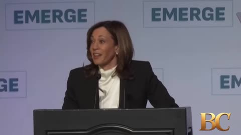 Kamala Harris steps back into limelight with speech criticizing Trump