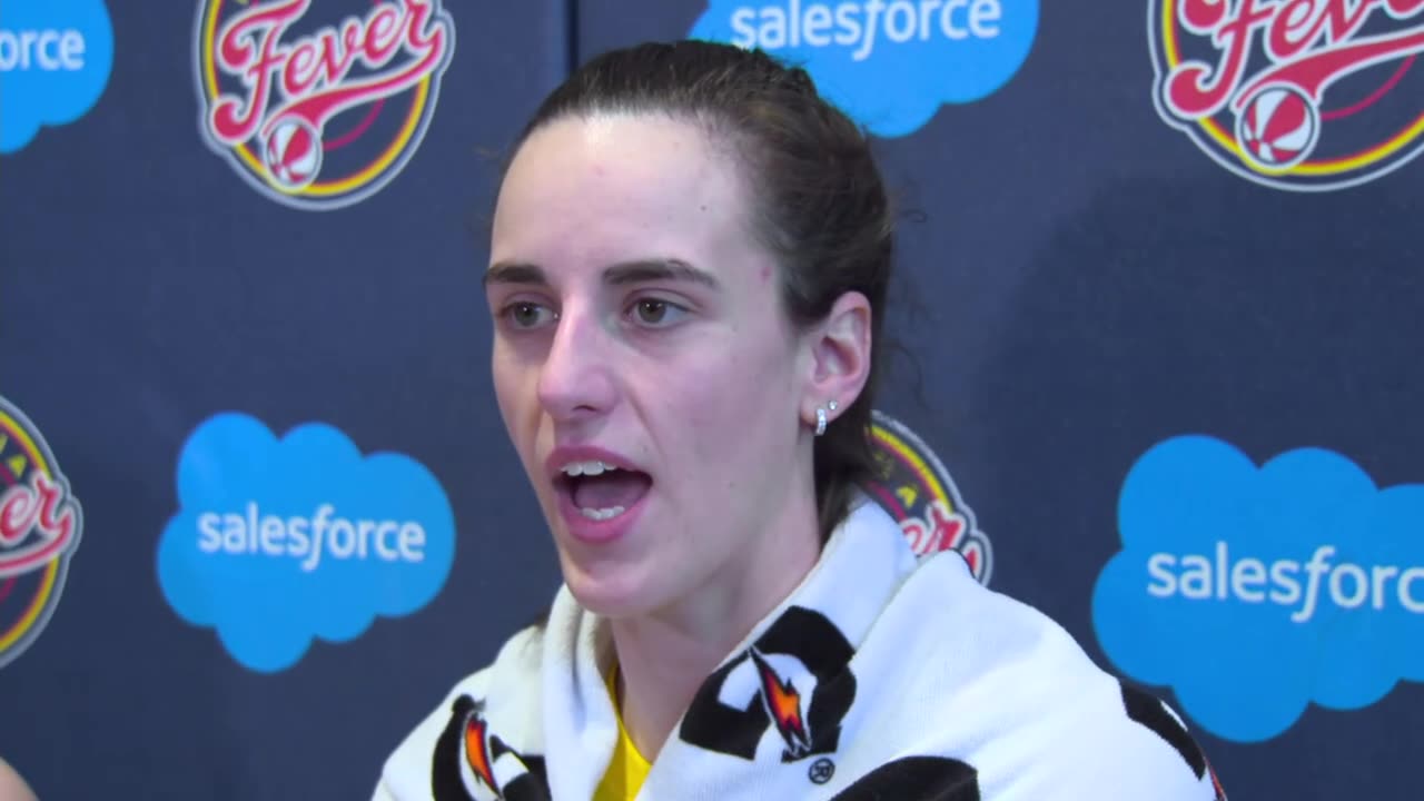 Caitlin Clark discusses the new-look Indiana Fever | WNBA women's basketball
