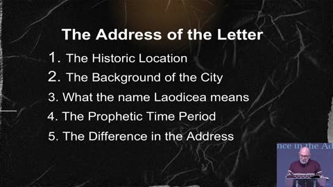 Laodicea Pt. I - Pastor John Thomas - Bible Study Sunday 01/18/26 -10:00 AM
