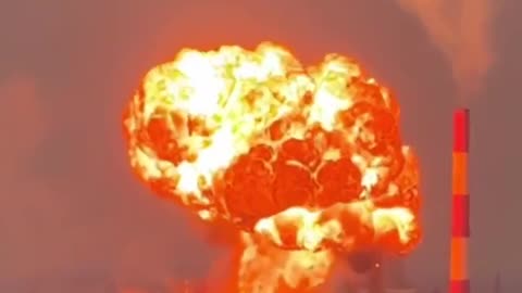 🔥🛢 Ukraine Russia War | Russian Refinery Fire After Ukrainian Drone Attack | RCF