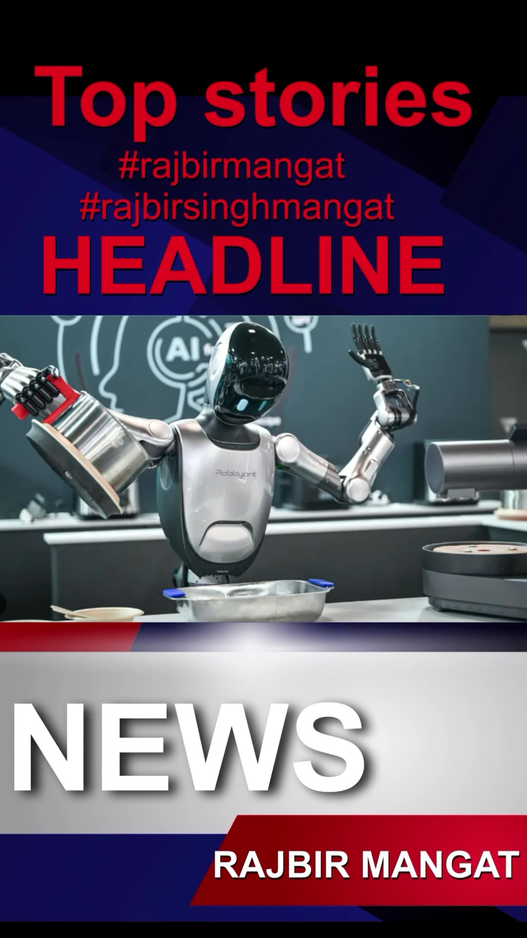 Jack Ma-backed firm unveils humanoid robot butler that can cook garlic shrimp