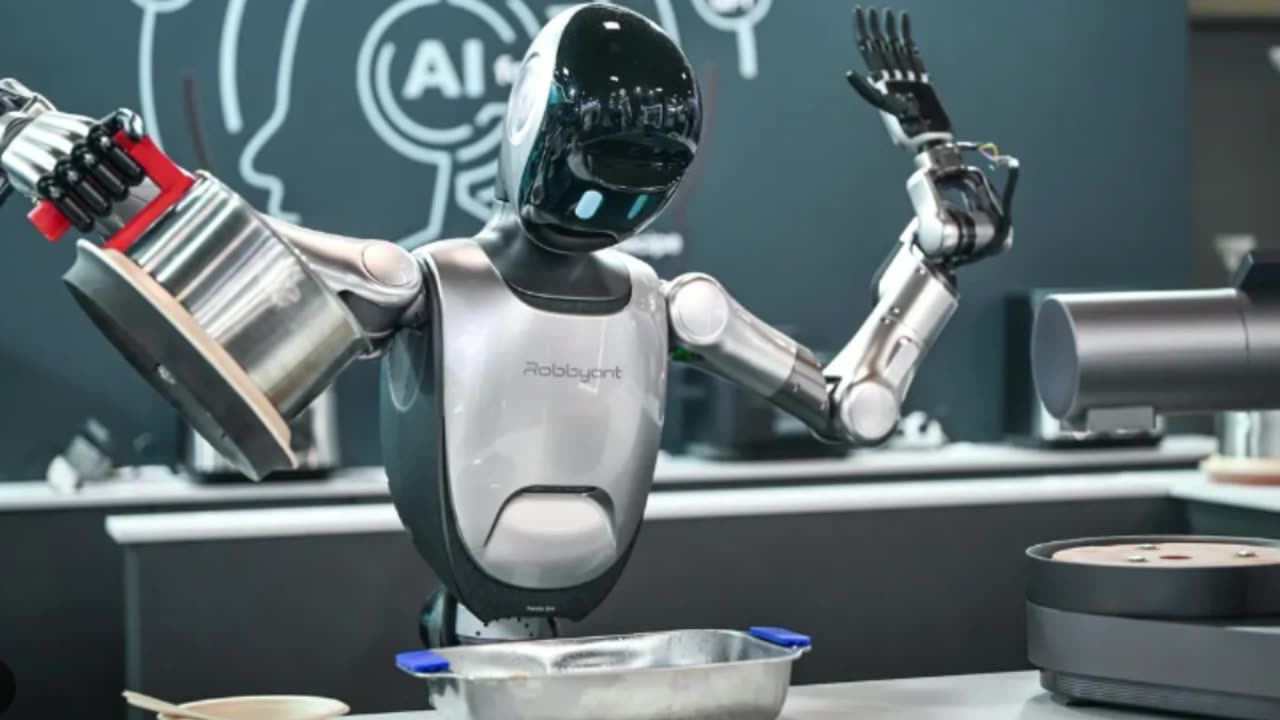 Jack Ma-backed firm unveils humanoid robot butler that can cook garlic shrimp