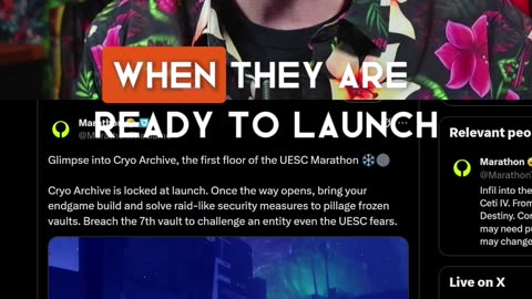 MARATHON IS COOKING!