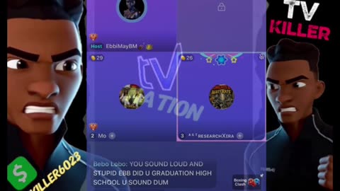 EBBIMAY ON TOMIKAY FAT NECK ABOUT NOT SHOWING UP TO COURT IN PERSON