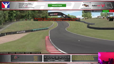 VOD Twitch #1 Mes début sur iRacing et le streaming.