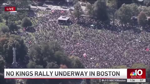 Liberals are FURIOUS after even NBC Boston had to call it like it is upon observing the "No Kings"
