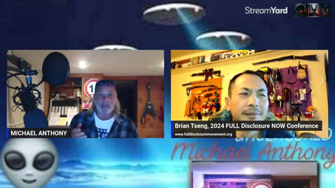 A replay podcast FROM last year FULL Disclosure NOW Conference 2024 Michael Anthony