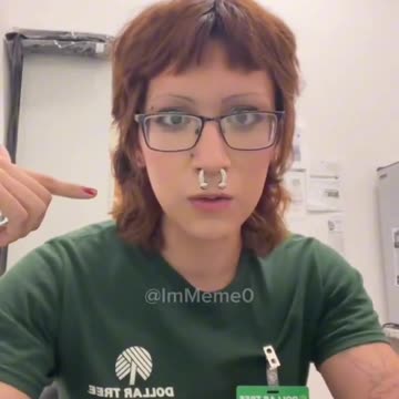Dollar Tree trans employee triggered when customer wished him/her "Very Woke Day"