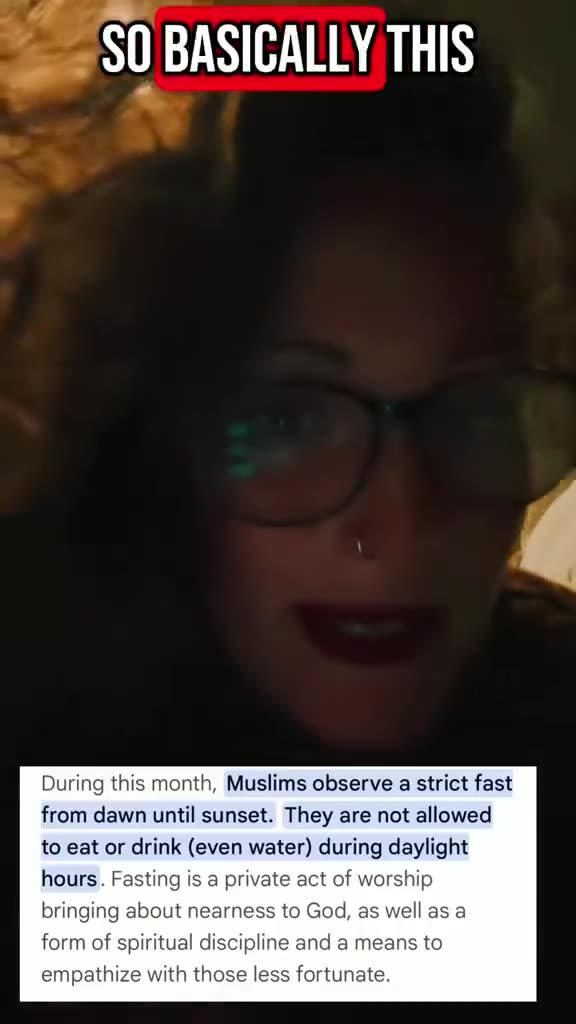 🚨Muslims in the UK are calling for a BAN of people eating in public during Ramadan daylight hours