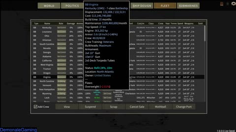 Peace at last for how long: Ultimate Admiral Dreadnought 38, 2nd USA Playthrough