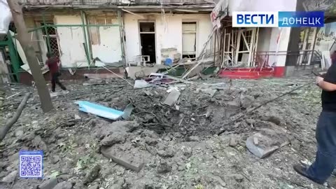 🇺🇦 🇷🇺 Shelling of the center of Donetsk by Ukrainian militants