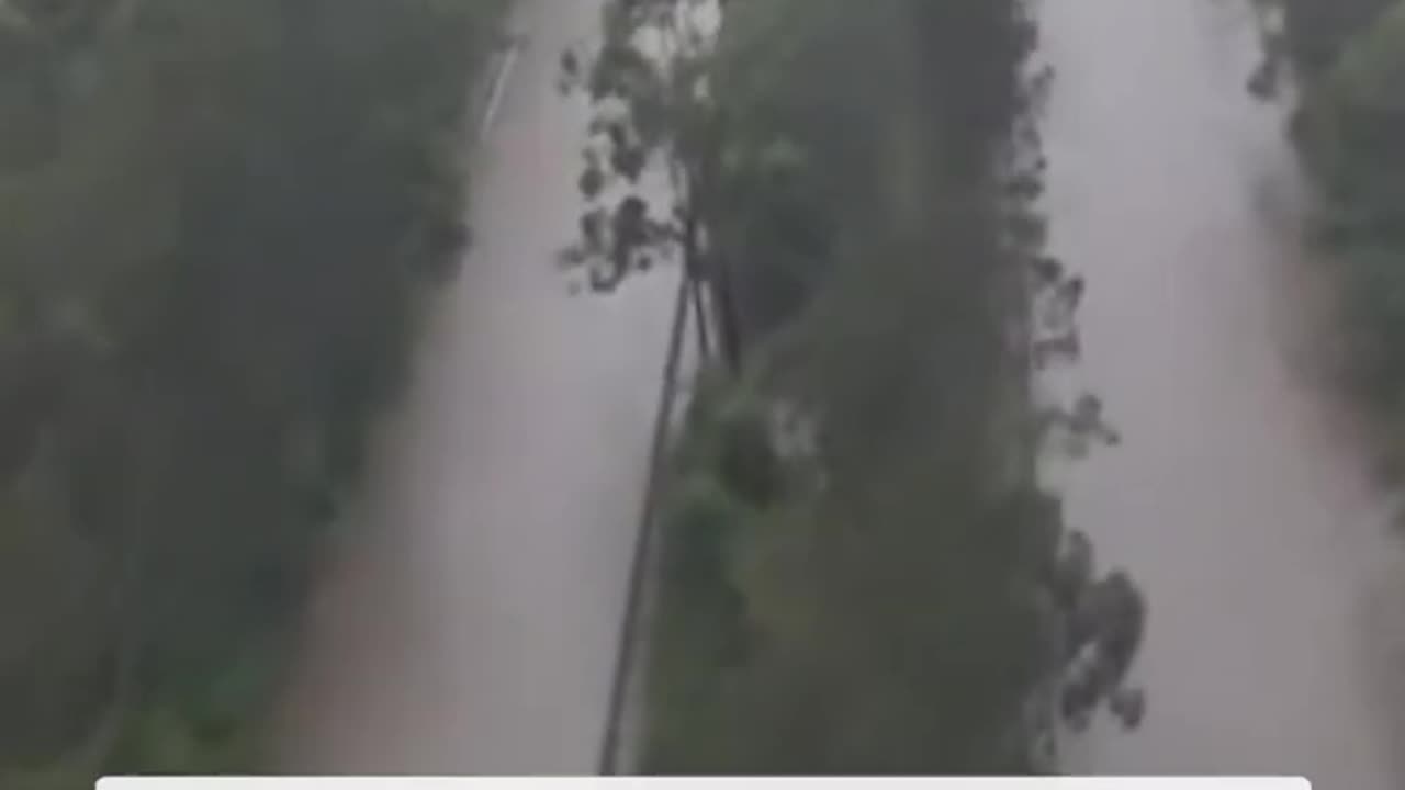 Pacific Highway turned into a river as flooding hits the Mid North Coast of NSW