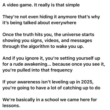 The Spiritual Simulation