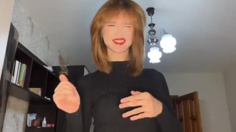 The dance of slavic tgirl