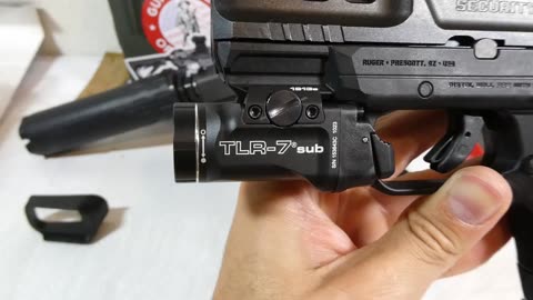 Ruger Security 380 light options Olight PL-Mini 3 Valkyrie TLR-7 Sub TLR-8 AG