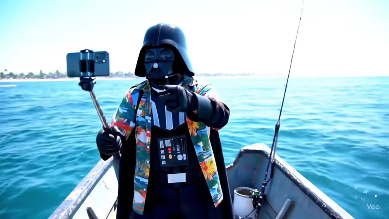 Darth Vader se da la Vuelta por veracruz!#darthvader #ia #starwars #veo3