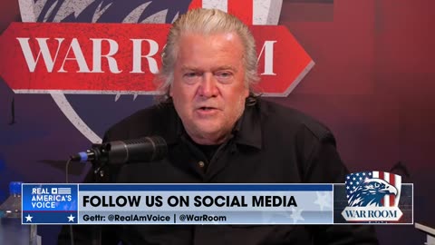 BANNON: The Left Wasn't Whining About "Free Speech" When They Silenced Our Voices And STOLE The 2020 Election!
