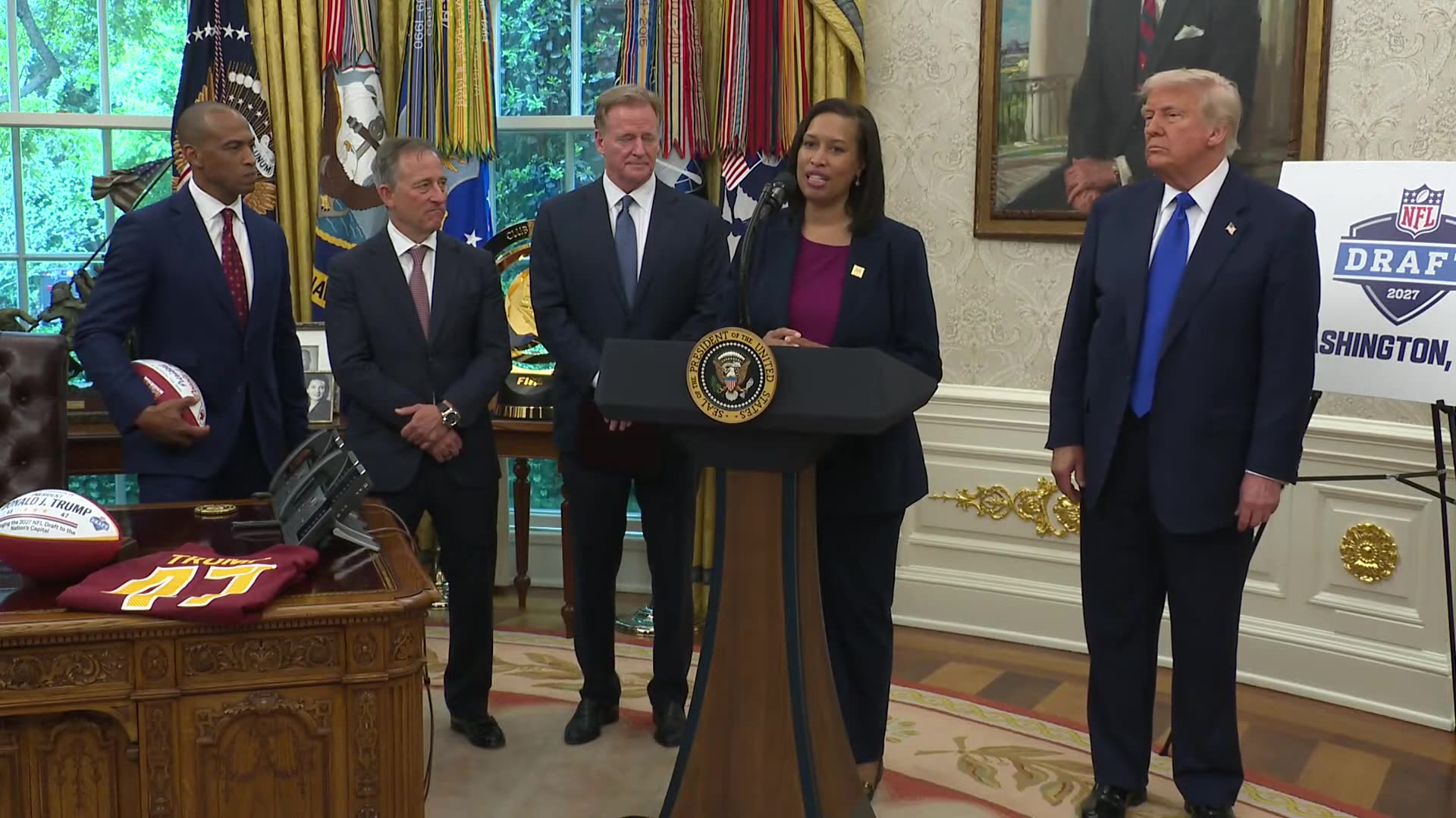 President Trump Delivers a Sports Announcement