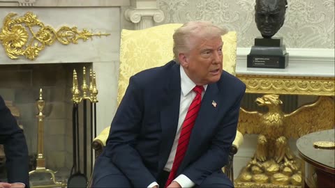 President Trump Participates in a Bilateral Meeting with the Prime Minister of Canada, May 6, 2025