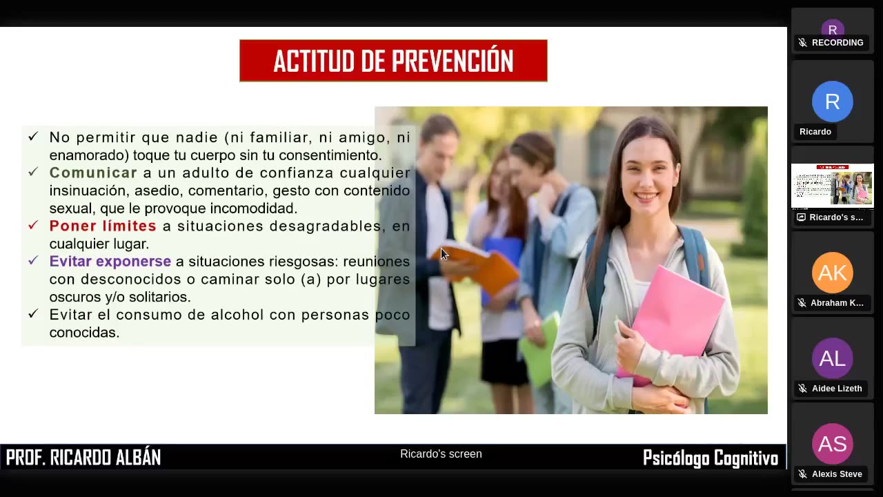 SAVIA SEMIANUAL 2024 | Semana 15 | Psicología