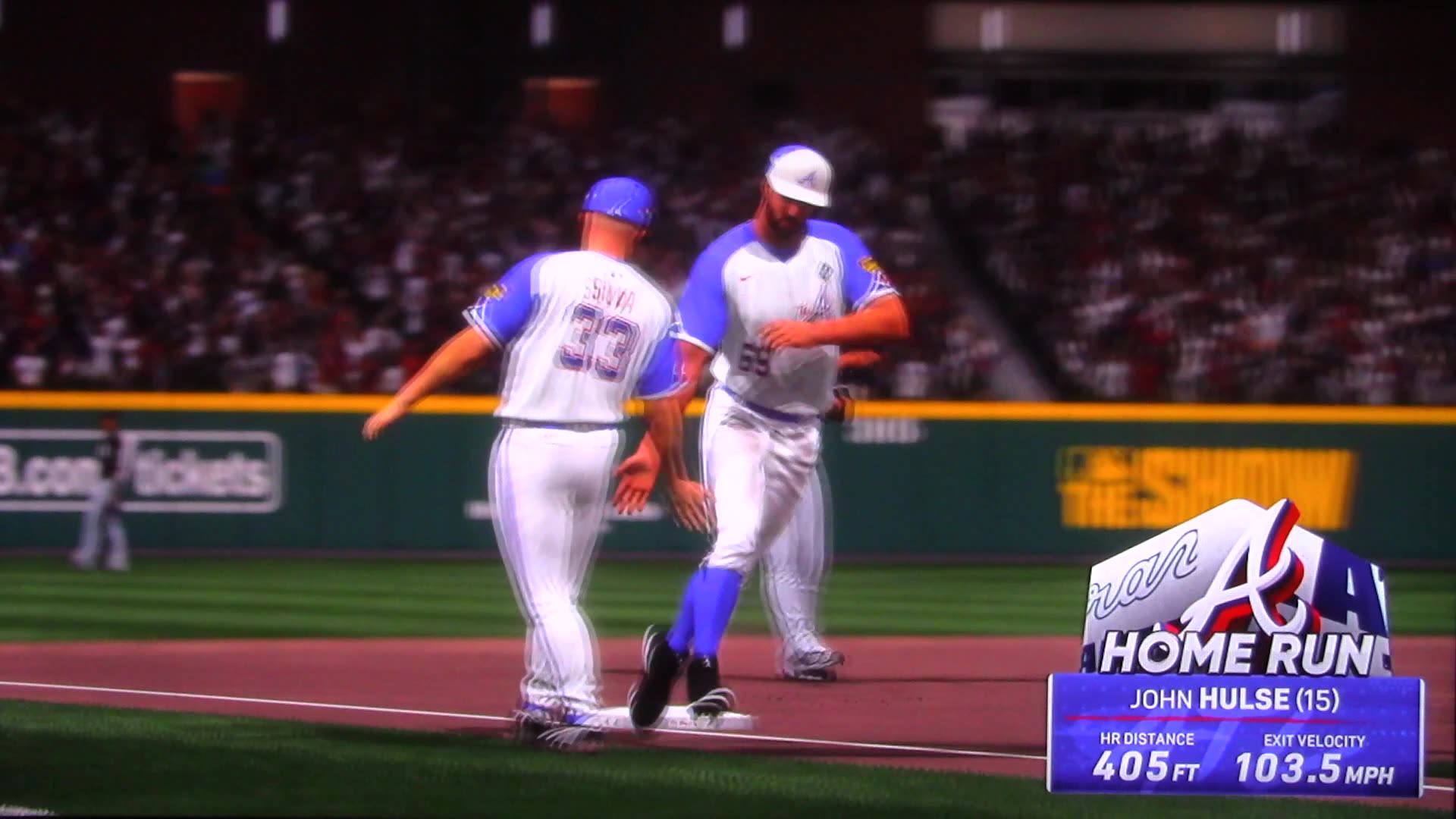 MLB The Show: Atlanta Braves vs Chicago White Sox (S17 World Series G2)