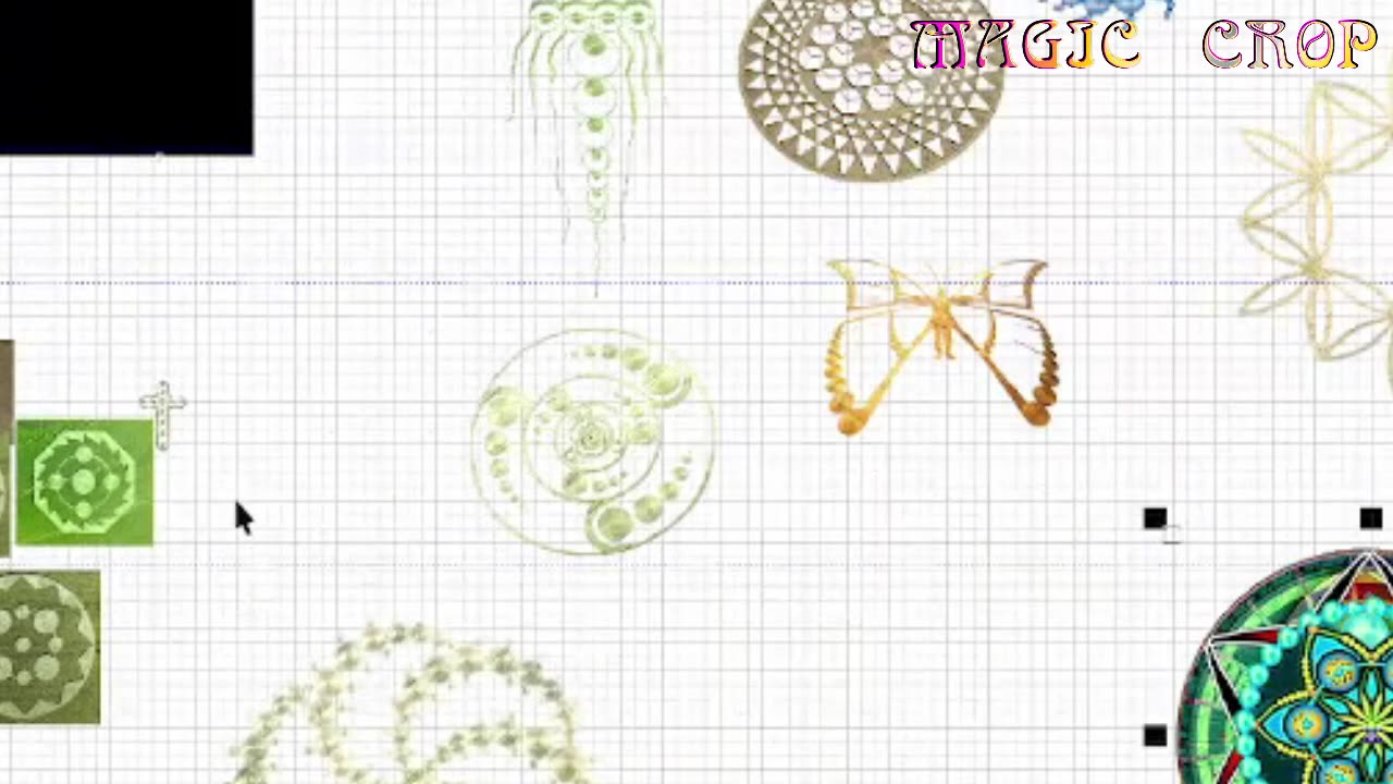How Crop Circle pics are converted to magic art you can wear.